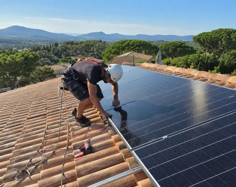 Installateur panneaux solaires Charvonnex — pose photovoltaïque sur toiture