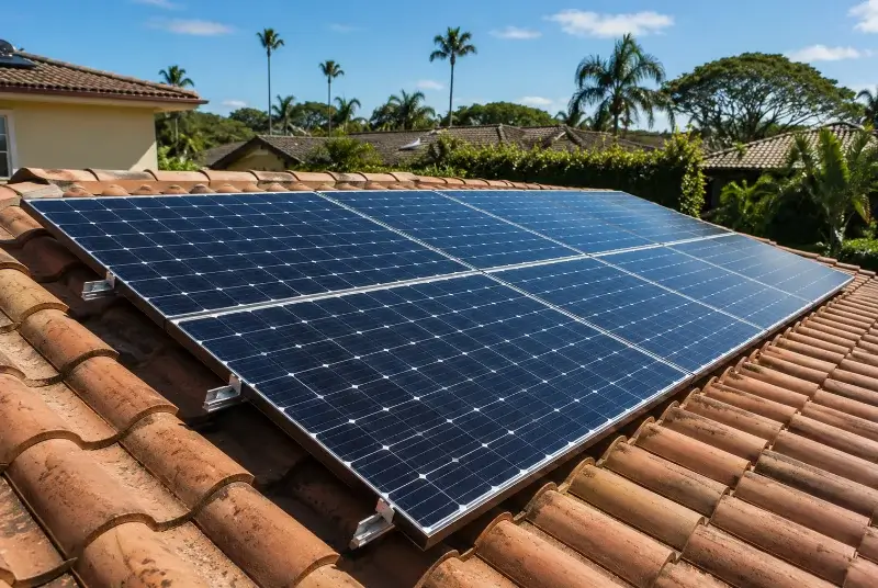 Installation de panneaux solaires à Charvonnex